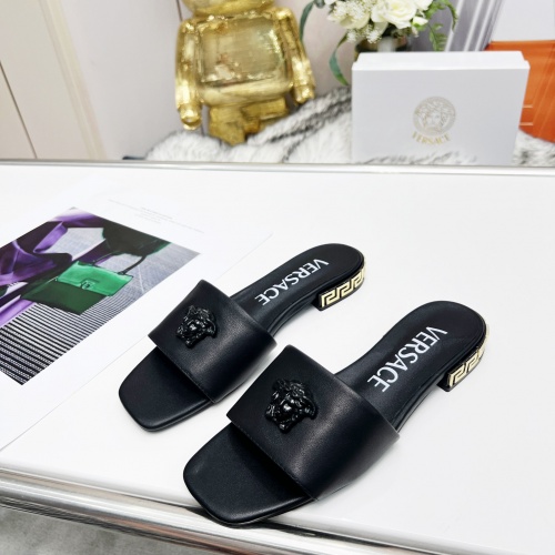Replica Versace Slippers For Women #986712, $80.00 USD, [ITEM#986712], Replica Versace Slippers outlet from China