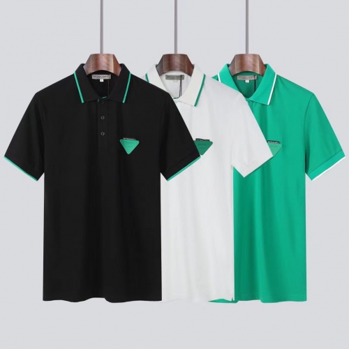 Replica Bottega Veneta BV T-Shirts Short Sleeved For Men #987125 $38.00 USD for Wholesale