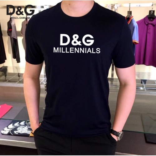 Replica Dolce &amp; Gabbana D&amp;G T-Shirts Short Sleeved For Unisex #989335, $25.00 USD, [ITEM#989335], Replica Dolce &amp; Gabbana D&amp;G T-Shirts outlet from China
