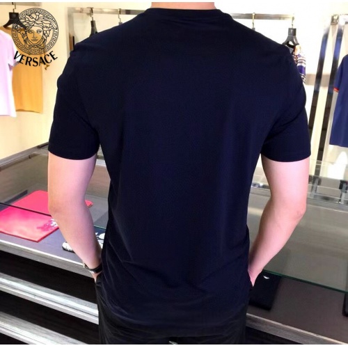 Replica Versace T-Shirts Short Sleeved For Unisex #989354 $25.00 USD for Wholesale