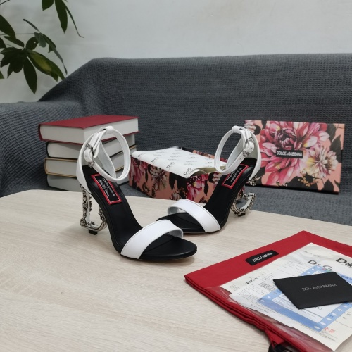 Replica Dolce&Gabbana D&G Sandal For Women #990841 $130.00 USD for Wholesale