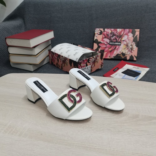 Replica Dolce &amp; Gabbana D&amp;G Slippers For Women #990849, $130.00 USD, [ITEM#990849], Replica Dolce &amp; Gabbana D&amp;G Slippers outlet from China