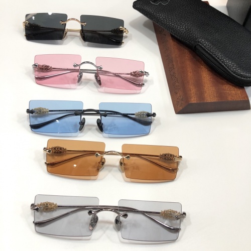 Replica Chrome Hearts AAA Quality Sunglasses #991364 $60.00 USD for Wholesale