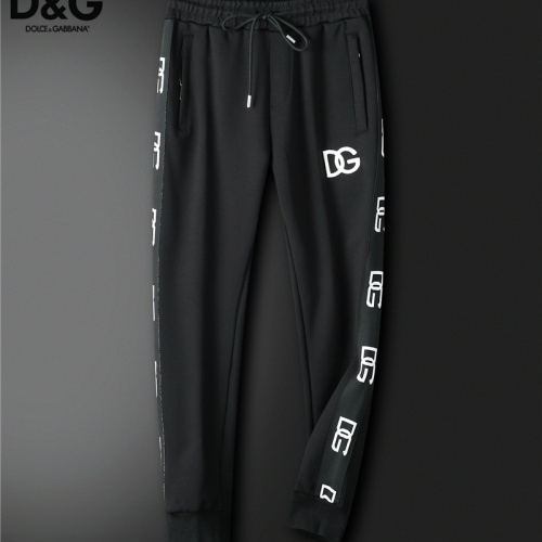 Replica Dolce & Gabbana D&G Tracksuits Long Sleeved For Men #991737 $92.00 USD for Wholesale