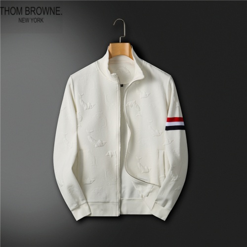 Replica Thom Browne TB Tracksuits Long Sleeved For Men #991751 $92.00 USD for Wholesale