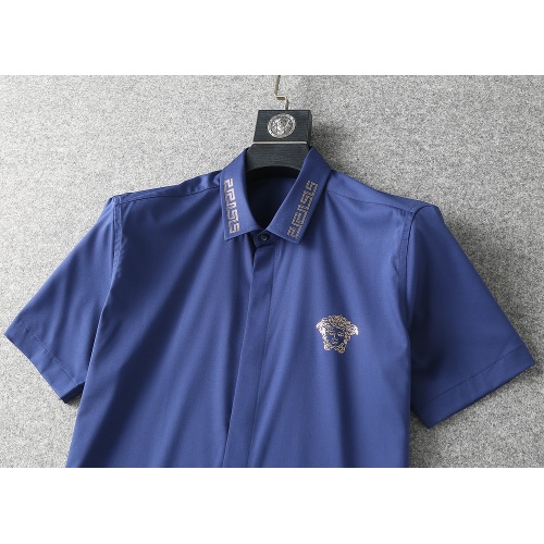 Replica Versace Shirts Short Sleeved For Men #992058 $39.00 USD for Wholesale