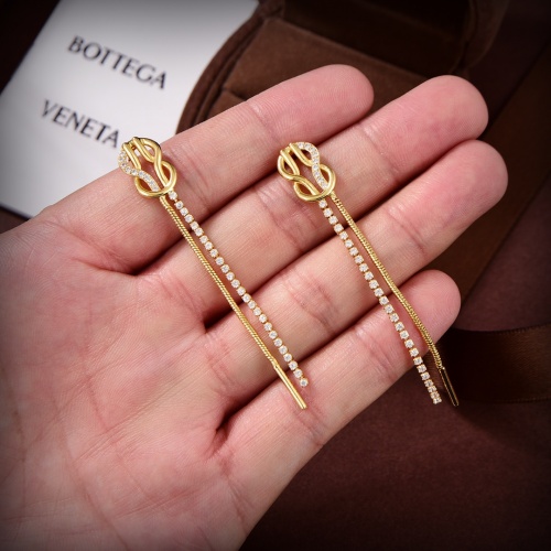 Replica Bottega Veneta Earrings For Women #993930 $27.00 USD for Wholesale