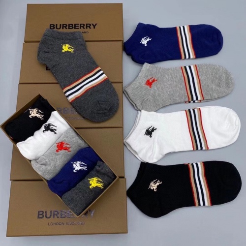 Replica Burberry Socks #995648 $27.00 USD for Wholesale