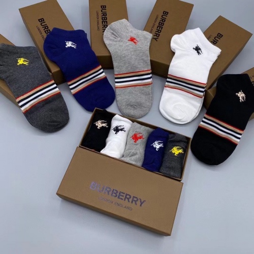 Replica Burberry Socks #995648 $27.00 USD for Wholesale