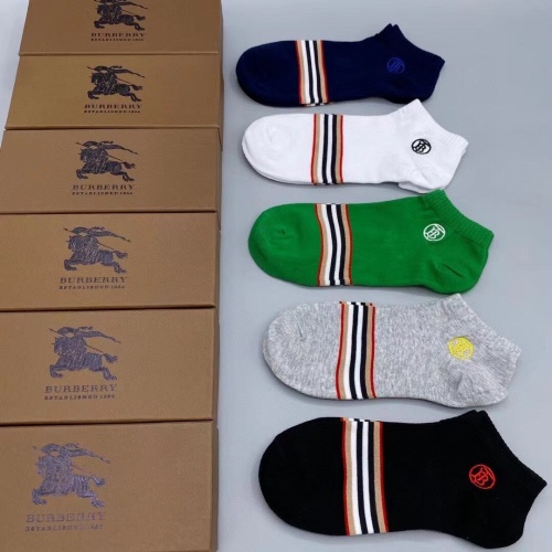 Replica Burberry Socks #995649 $27.00 USD for Wholesale