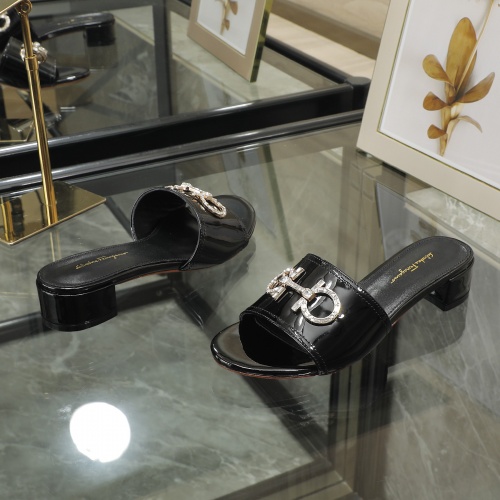 Replica Salvatore Ferragamo Slippers For Women #995665 $82.00 USD for Wholesale