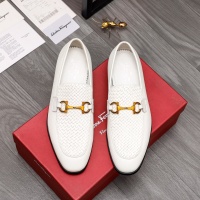 $100.00 USD Salvatore Ferragamo Leather Shoes For Men #988154