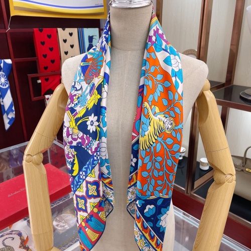Replica Salvatore Ferragamo Silk Scarf For Women #1000002 $56.00 USD for Wholesale