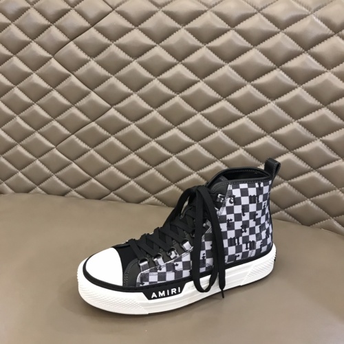Replica Amiri High Tops Shoes For Men #1000656 $92.00 USD for Wholesale