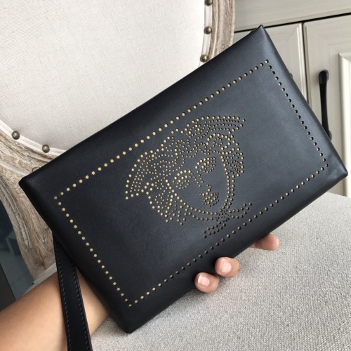 Replica Versace AAA Man Wallets #1002041 $98.00 USD for Wholesale