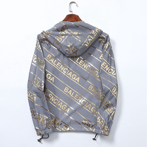 Replica Balenciaga Jackets Long Sleeved For Men #1002585 $42.00 USD for Wholesale
