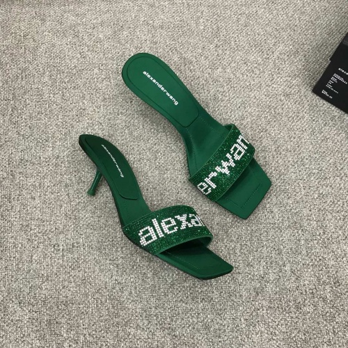 Replica Alexander Wang Slippers For Women #1002627, $92.00 USD, [ITEM#1002627], Replica Alexander Wang Slippers outlet from China