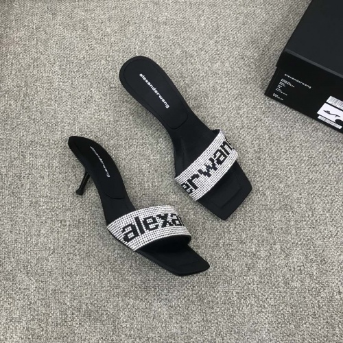 Replica Alexander Wang Slippers For Women #1002629, $92.00 USD, [ITEM#1002629], Replica Alexander Wang Slippers outlet from China