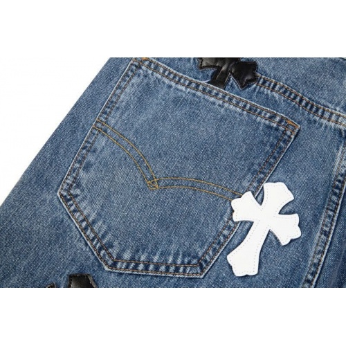 Replica Chrome Hearts Jeans For Unisex #1002951 $36.00 USD for Wholesale