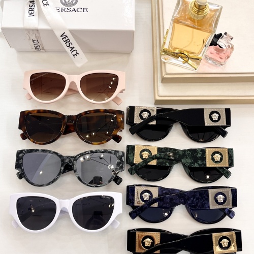 Replica Versace AAA Quality Sunglasses #1004127 $60.00 USD for Wholesale