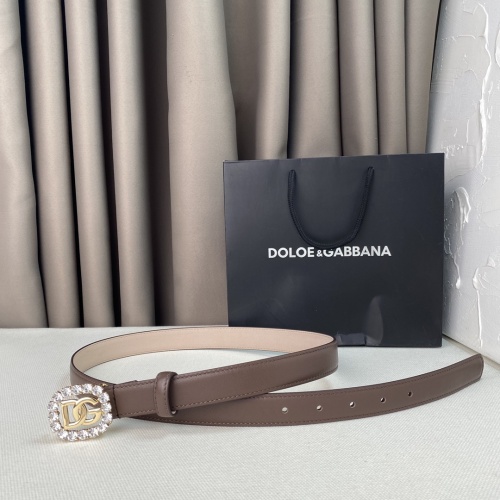 Replica Dolce & Gabbana D&G AAA Quality Belts For Women #1004321 $52.00 USD for Wholesale