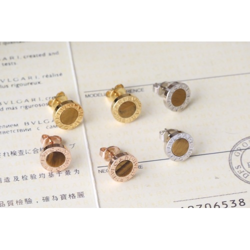 Replica Bvlgari Earrings For Women #1005793 $27.00 USD for Wholesale