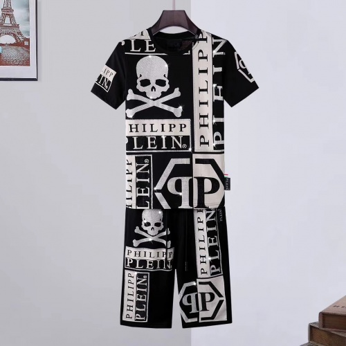 Replica Philipp Plein PP Tracksuits Short Sleeved For Men #996844, $56.00 USD, [ITEM#996844], Replica Philipp Plein PP Tracksuits outlet from China