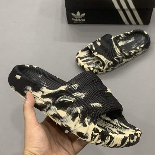 Replica Adidas Slippers For Men #997046 $52.00 USD for Wholesale