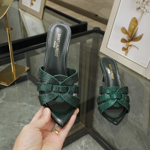 Replica Yves Saint Laurent YSL Slippers For Women #997926 $82.00 USD for Wholesale