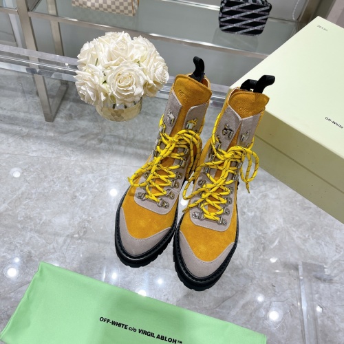 Replica Off-White Boots For Women #998030 $132.00 USD for Wholesale