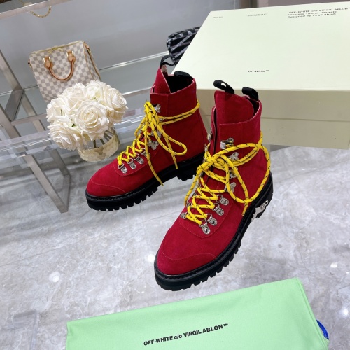 Replica Off-White Boots For Women #998031, $132.00 USD, [ITEM#998031], Replica Off-White Boots outlet from China