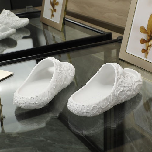 Replica Versace Slippers For Women #998156 $56.00 USD for Wholesale