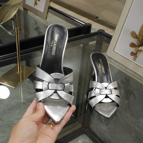 Replica Yves Saint Laurent YSL Slippers For Women #998216 $82.00 USD for Wholesale
