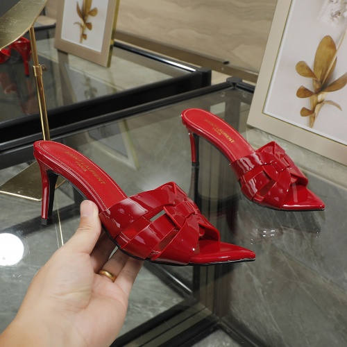 Replica Yves Saint Laurent YSL Slippers For Women #998219 $82.00 USD for Wholesale