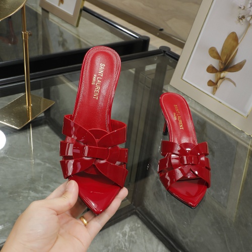 Replica Yves Saint Laurent YSL Slippers For Women #998219 $82.00 USD for Wholesale