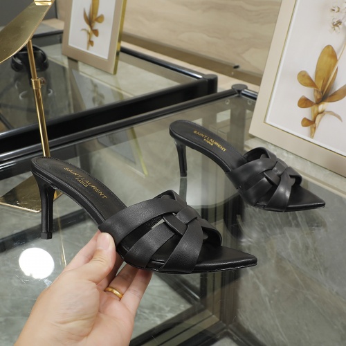 Replica Yves Saint Laurent YSL Slippers For Women #998220 $82.00 USD for Wholesale