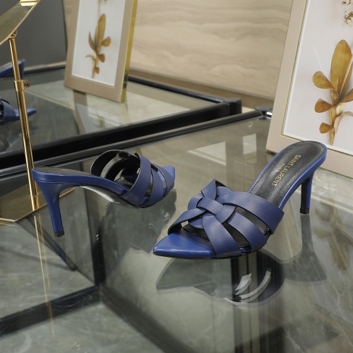 Replica Yves Saint Laurent YSL Slippers For Women #998221 $82.00 USD for Wholesale