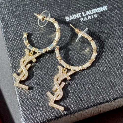 Replica Yves Saint Laurent YSL Earrings For Women #998303 $32.00 USD for Wholesale