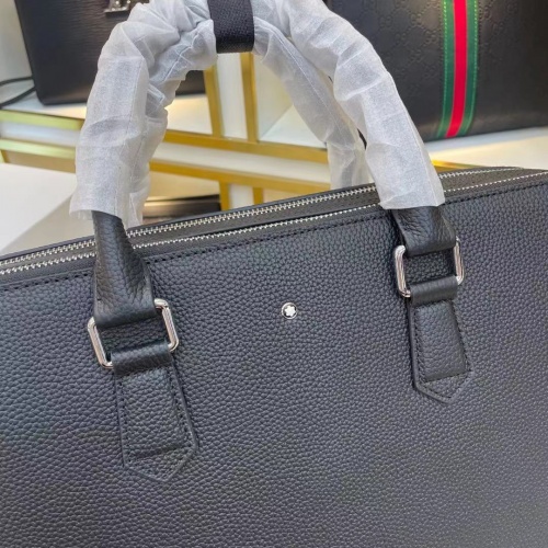 Replica Mont Blanc AAA Man Handbags #998904 $160.00 USD for Wholesale