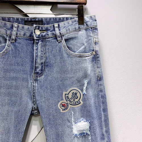 Replica Moncler Jeans For Men #999865 $48.00 USD for Wholesale