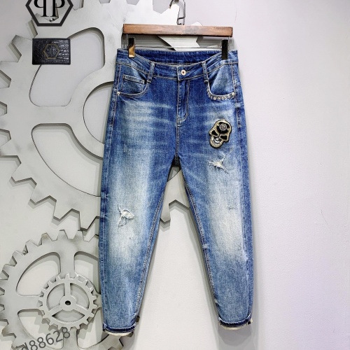 Replica Philipp Plein PP Jeans For Men #999879, $48.00 USD, [ITEM#999879], Replica Philipp Plein PP Jeans outlet from China
