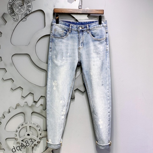 Replica Chrome Hearts Jeans For Men #999907, $48.00 USD, [ITEM#999907], Replica Chrome Hearts Jeans outlet from China