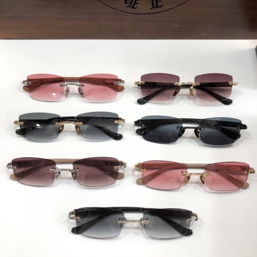Replica Chrome Hearts AAA Quality Sunglasses #999984 $68.00 USD for Wholesale