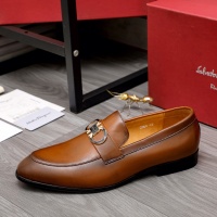 $72.00 USD Salvatore Ferragamo Leather Shoes For Men #1004855