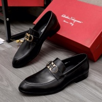Salvatore Ferragamo Leather Shoes For Men #1004856