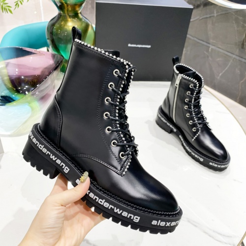 Replica Alexander Wang Boots For Women #1006547 $102.00 USD for Wholesale