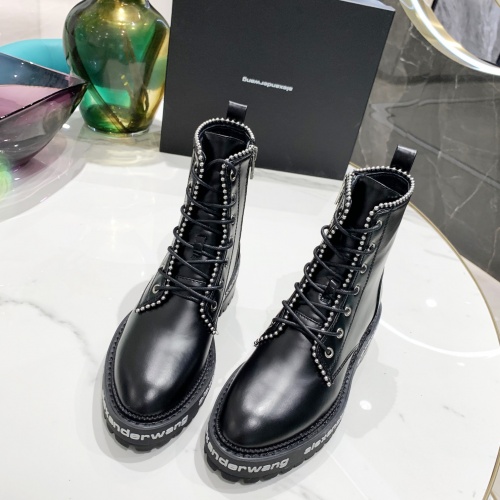 Replica Alexander Wang Boots For Women #1006547 $102.00 USD for Wholesale