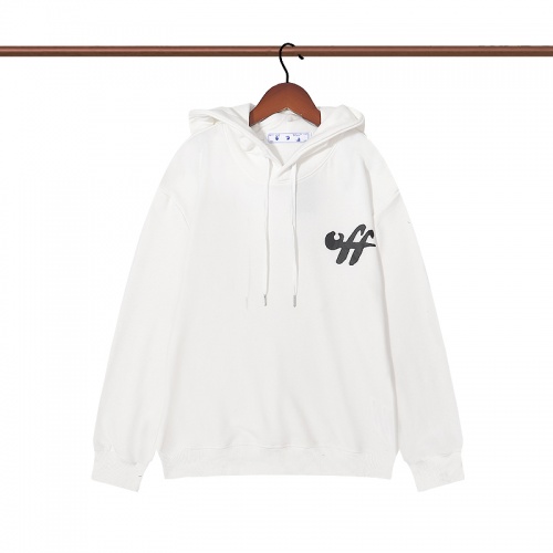 Replica Off-White Hoodies Long Sleeved For Men #1006828 $41.00 USD for Wholesale
