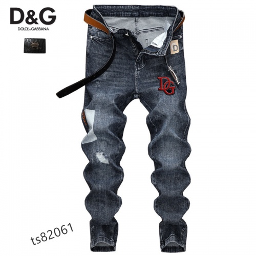 Replica Dolce &amp; Gabbana D&amp;G Jeans For Men #1006991, $48.00 USD, [ITEM#1006991], Replica Dolce &amp; Gabbana D&amp;G Jeans outlet from China