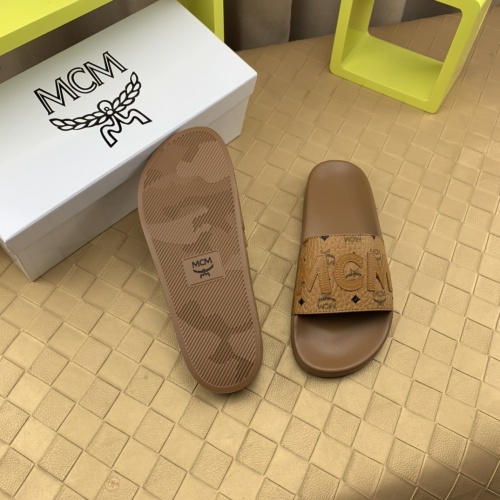 Replica MCM Slippers For Men #1008091 $48.00 USD for Wholesale